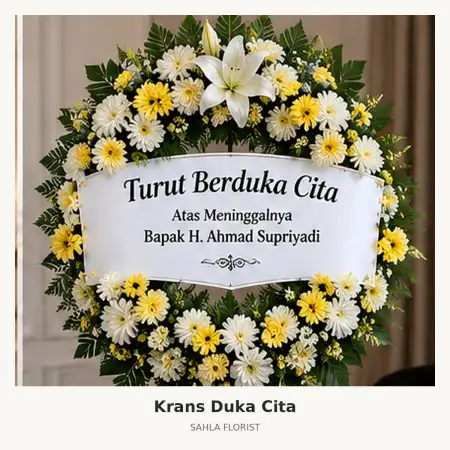 Krans Bunga Duka Bandung
